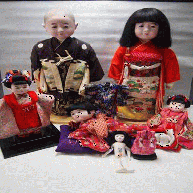 雛人形・市松人形の松菊 市松人形修理・雛人形修理